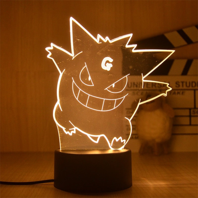 Poke 3D Night Lights GatoGeek