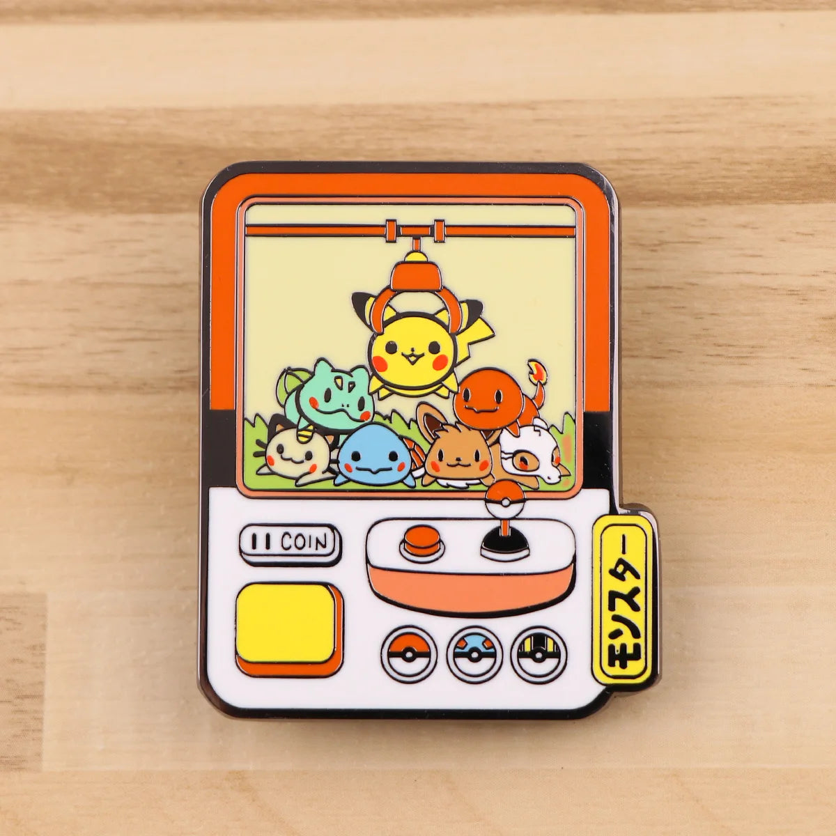 Pokegacha Cute Enamel Pin Kawaii Side