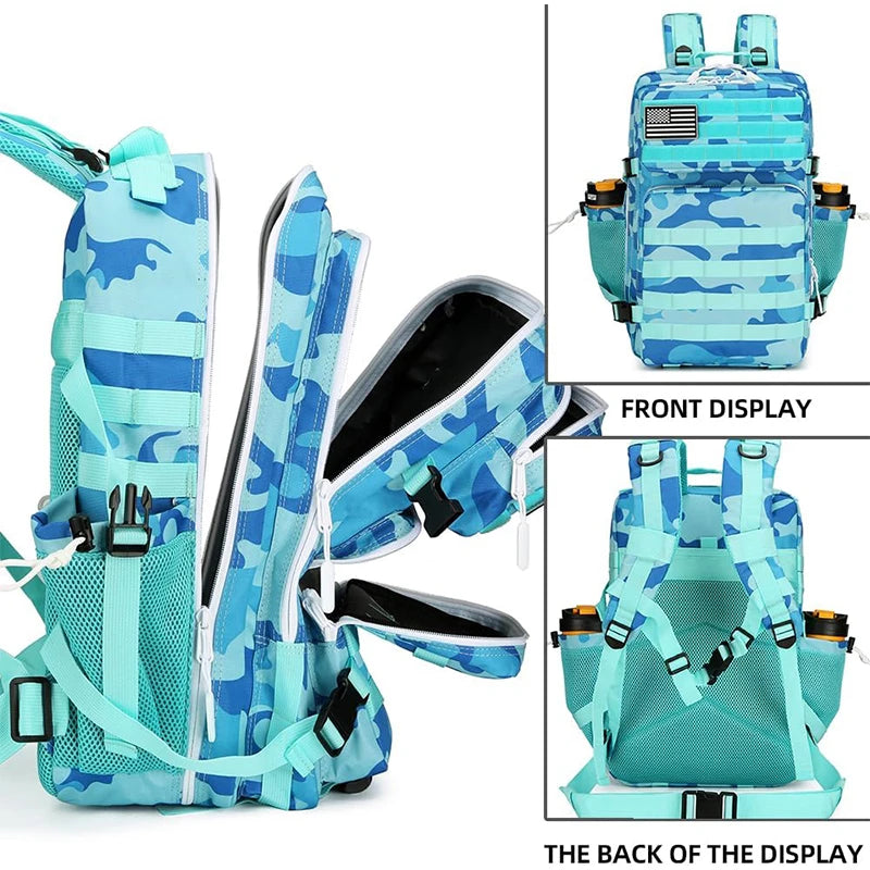 Blue Hurricane - Outdoor Assault Backpack 45L