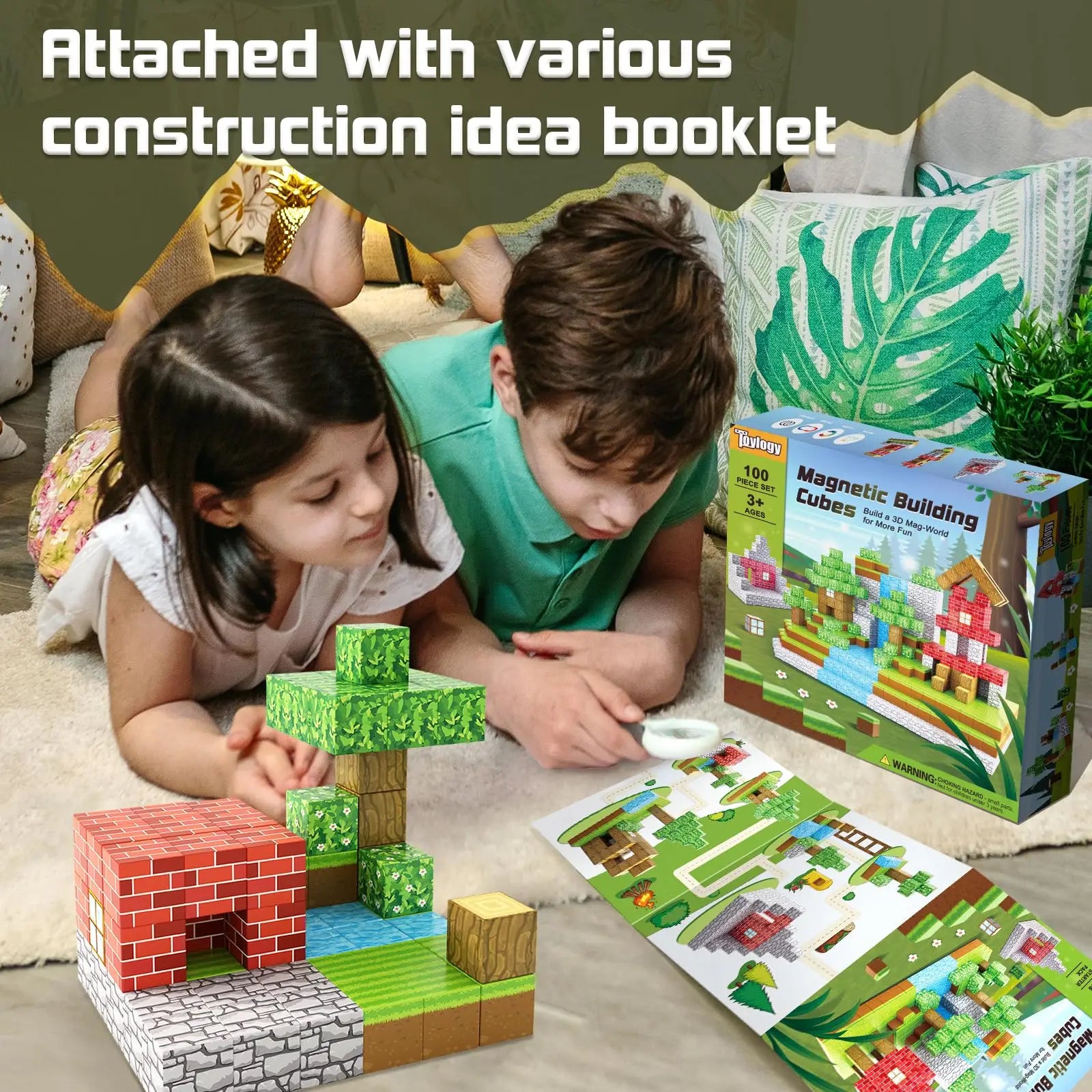 Magic Forest Magnetic Building Blocks