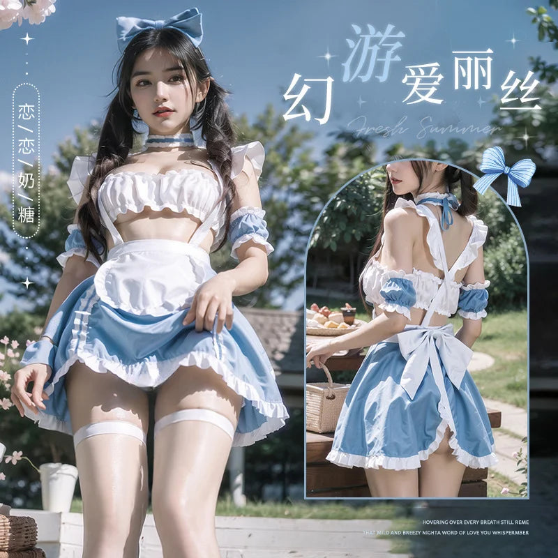 Japanese Sexy Kawaii Maid Lingerie