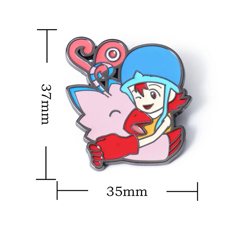 Japanese Classic Anime Enamel Pin