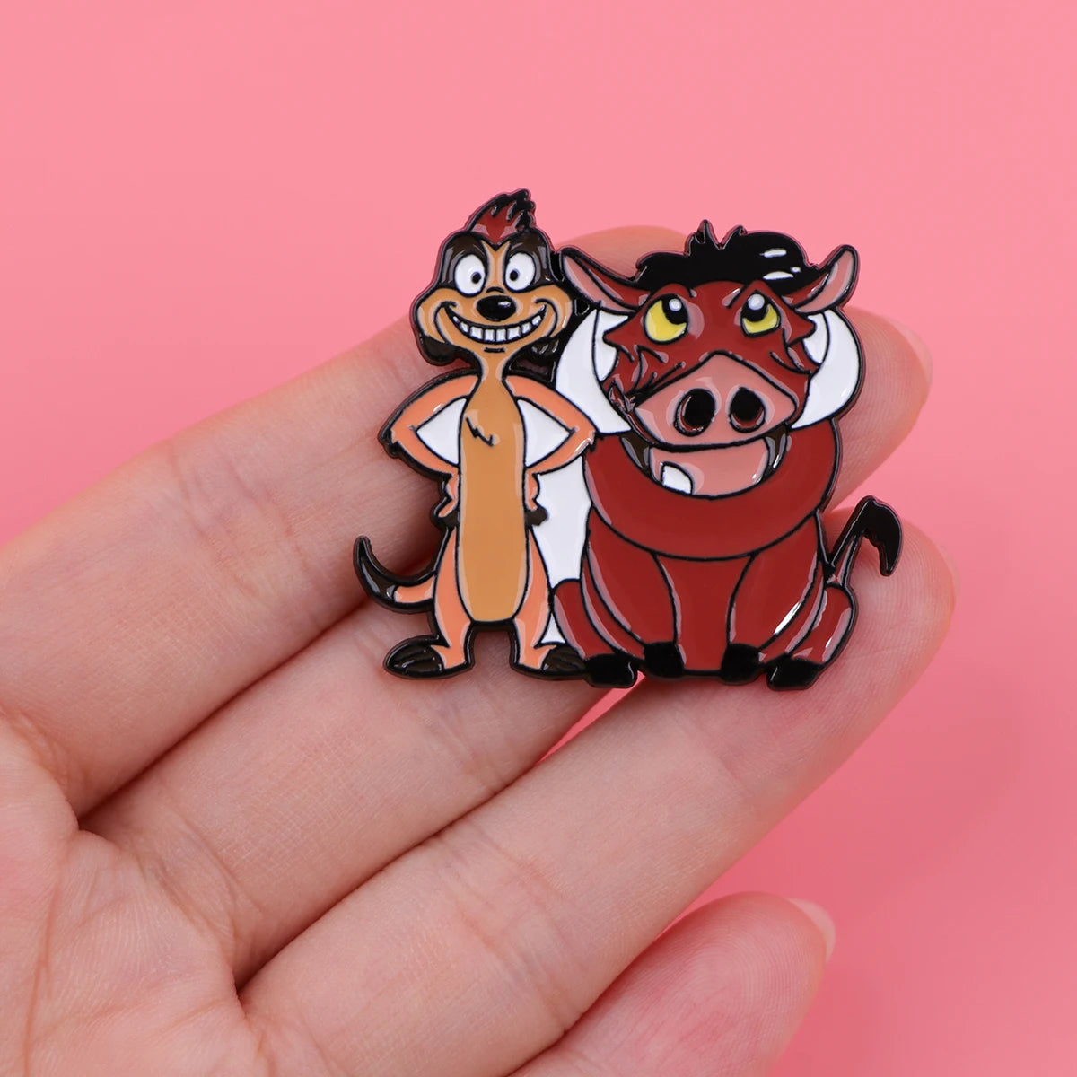 Best Friends Enamel Pin