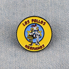 Los Pollos Hermanos Emaille Pin