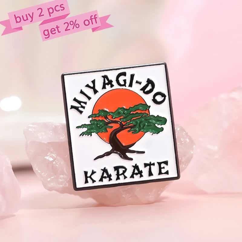 Miyagi-Do Karate Enamel Pin