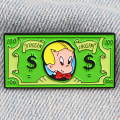 Richie Rich Enamel Pin