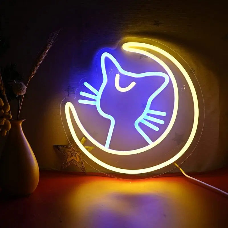 Sailor Moon Led Neon Setup Kawaii Cozy - Kawaii Side