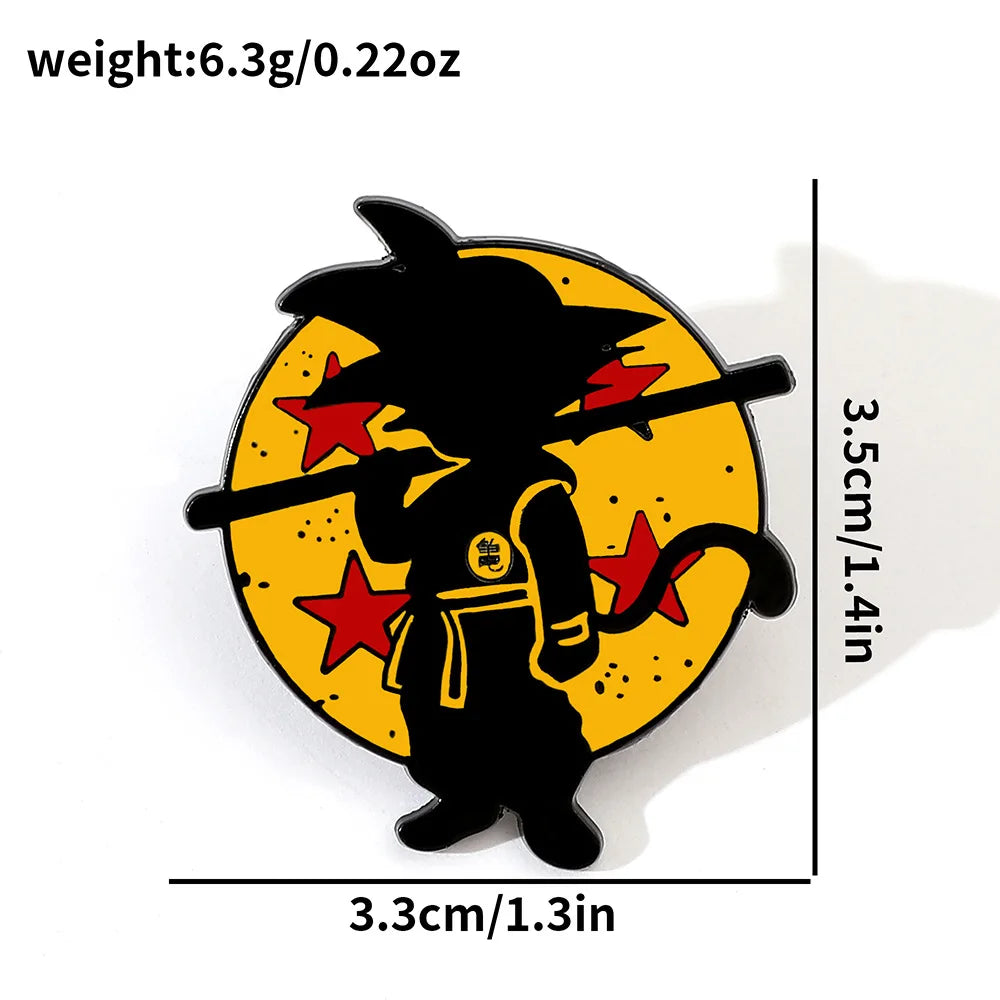 Dragon Anime Enamel Pin