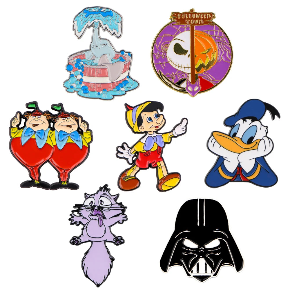 Classic Characters Enamel Pin