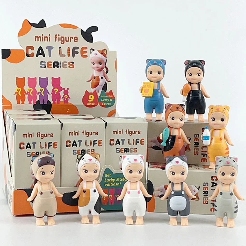 Cat Life Series - Mini Figure - Blind Box Kawaii Side