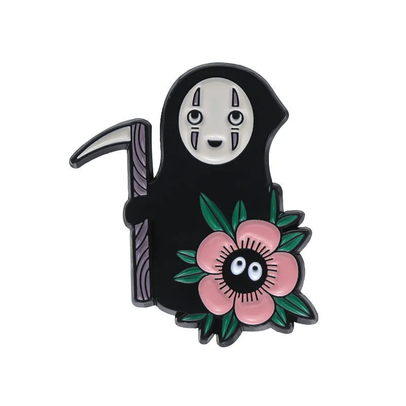 Kawaii Ghibli Studio Enamel Pin