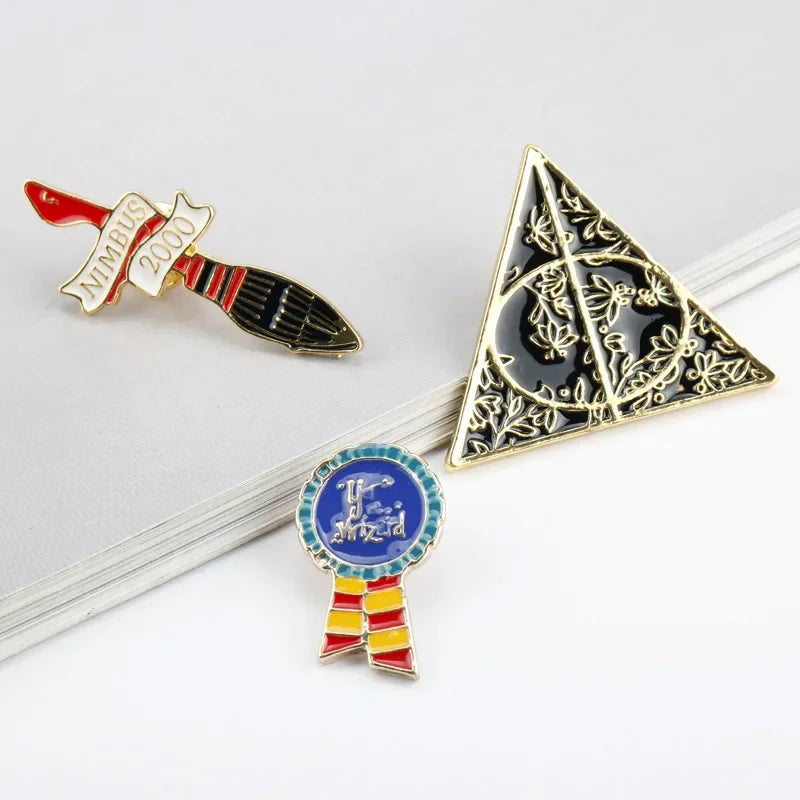 Magical Objects of Witches and Wizards Enamel Pin