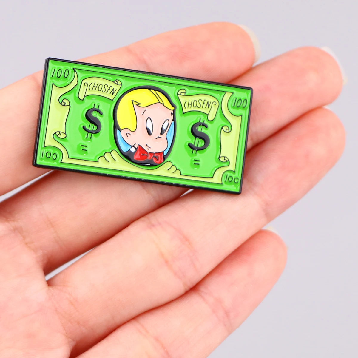 Richie Rich Enamel Pin