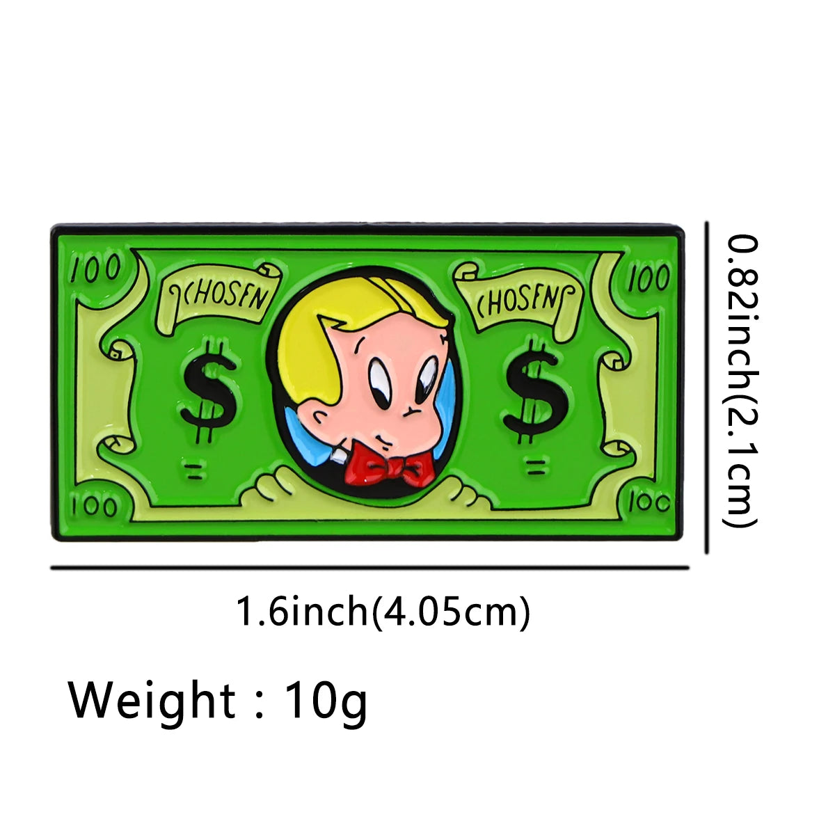 Richie Rich Enamel Pin