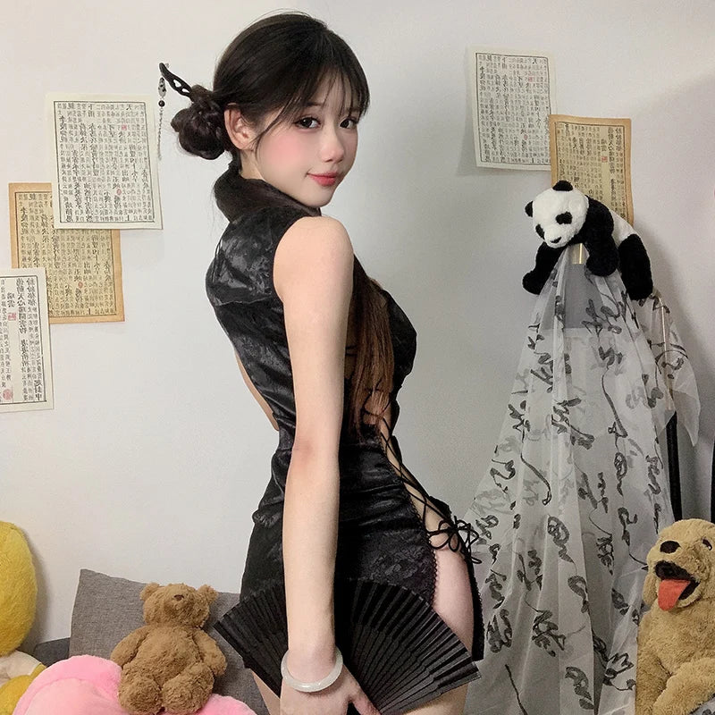 Sexy Chinese Cheongsam Lingerie