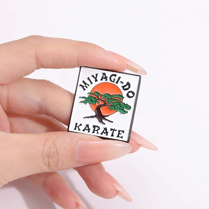 Miyagi-Do Karate Enamel Pin