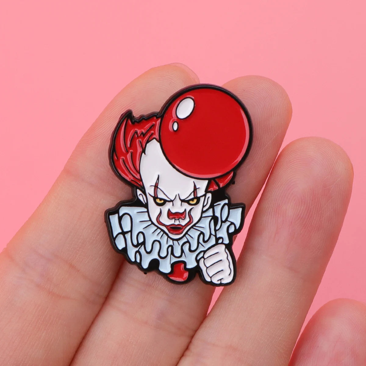 Halloween Scary Clown Enamel Pin