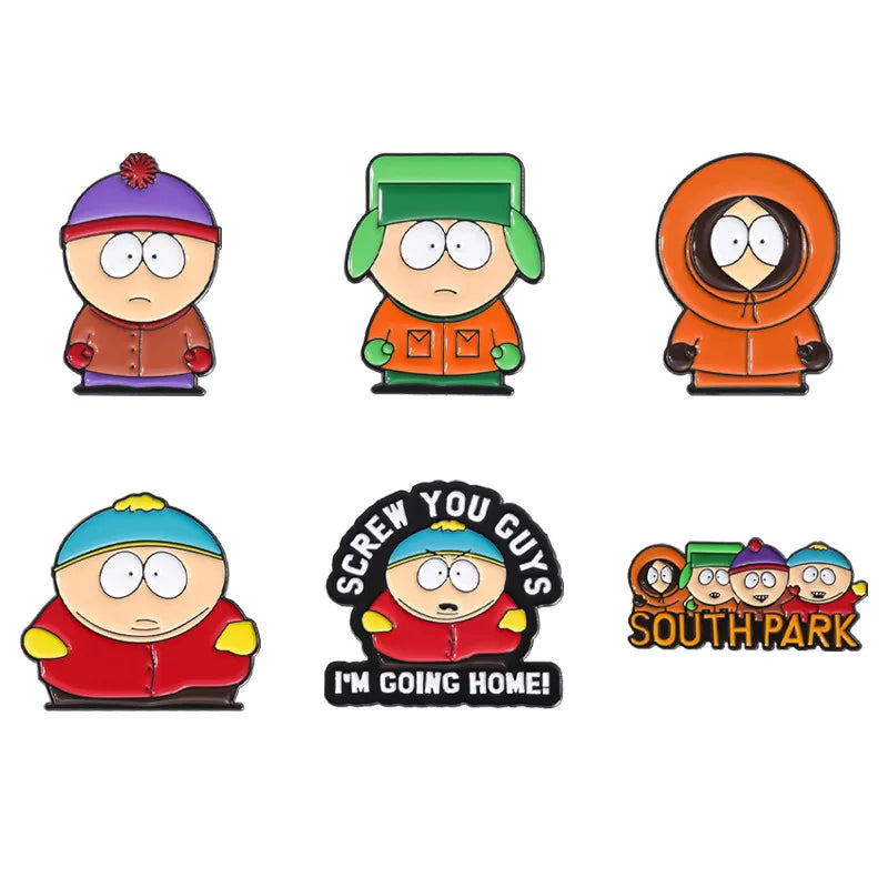 South Park Enamel Pin Kawaii Side