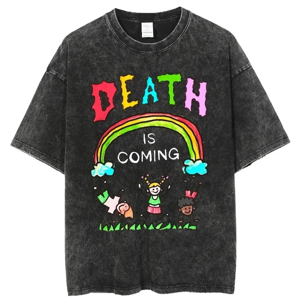 De4th is Coming T-Shirt Kawaii Side