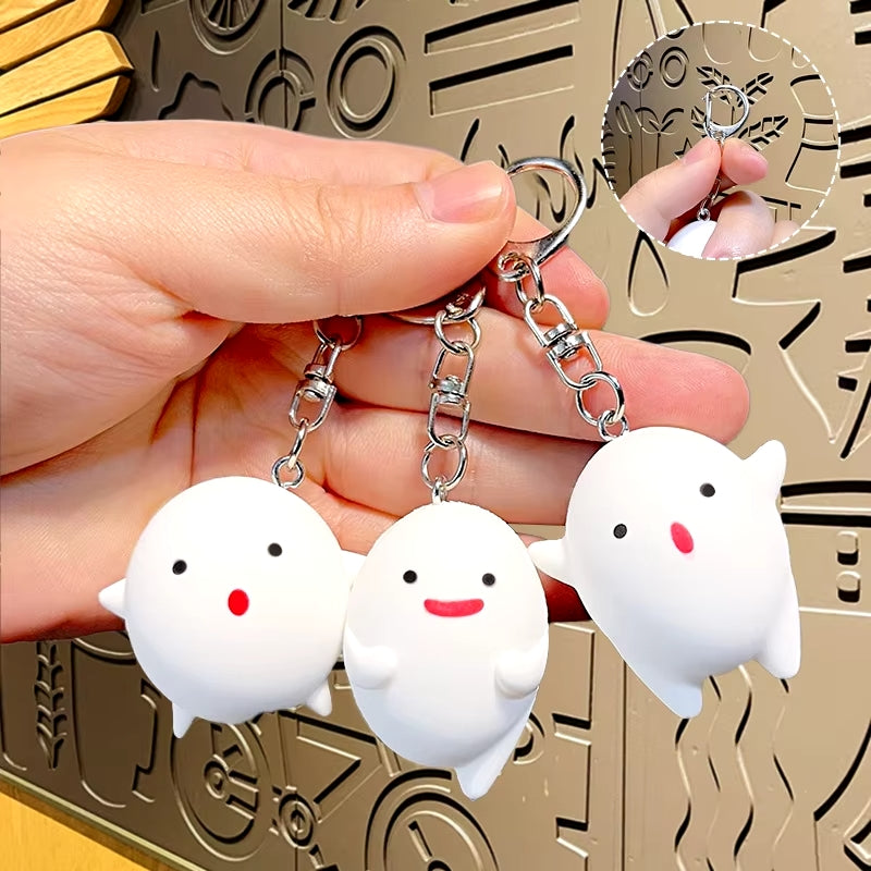 Warawara Kawaii Keychain Set Kawaii Side