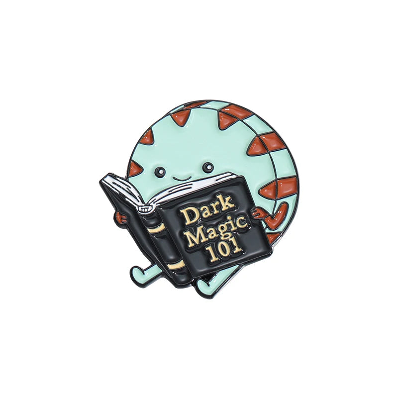 Peppermint Butler Dark Magic 101 Enamel Pin