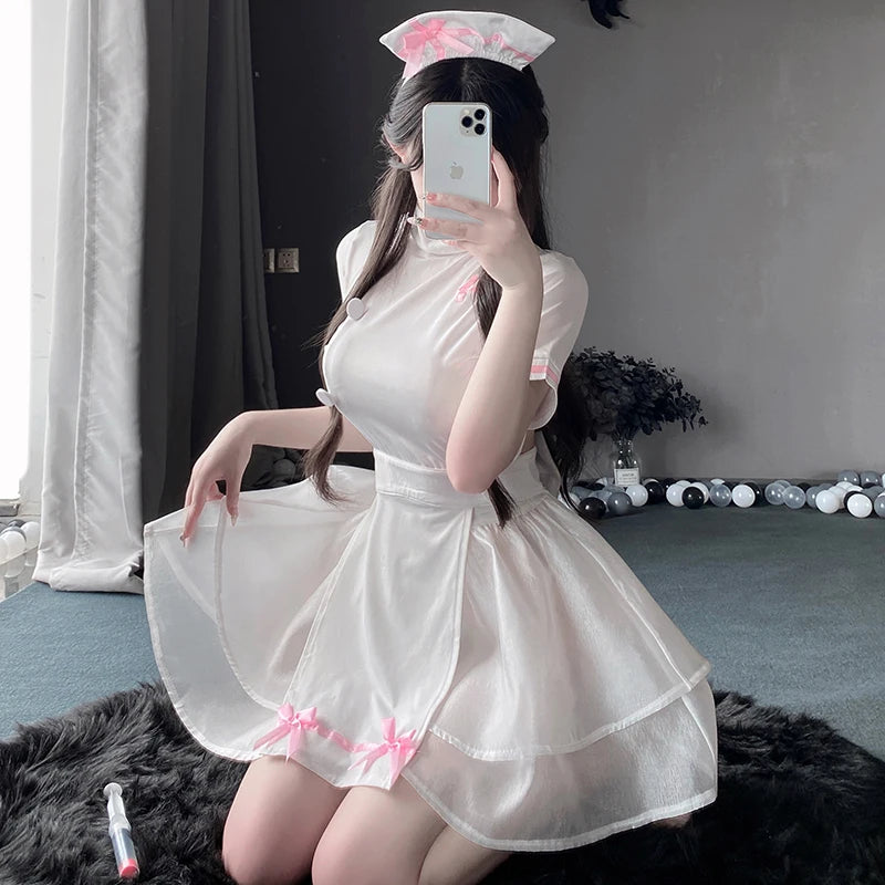 Sexy Nurse Lingerie Costume