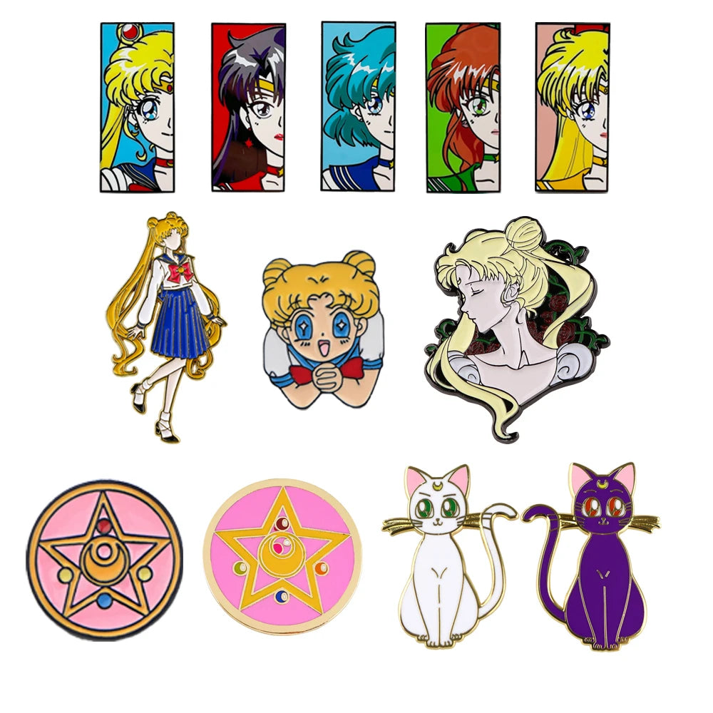 Sailor Girls Enamel Pin