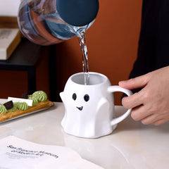 Tazza in ceramica fantasma di Halloween