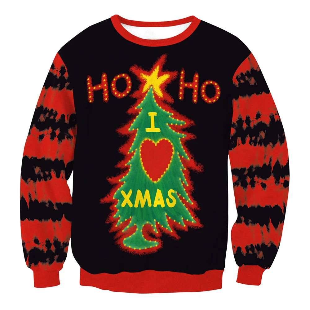 I Love Xmas Sweatwhirt Pullover