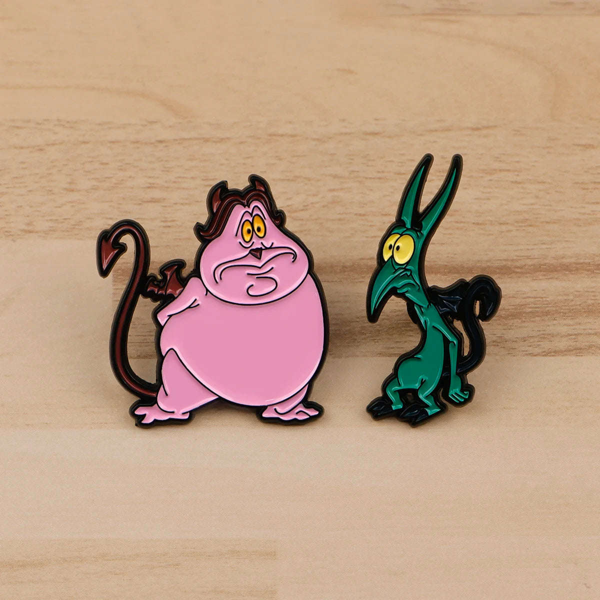 Pain and Panic Demons Enamel Pin