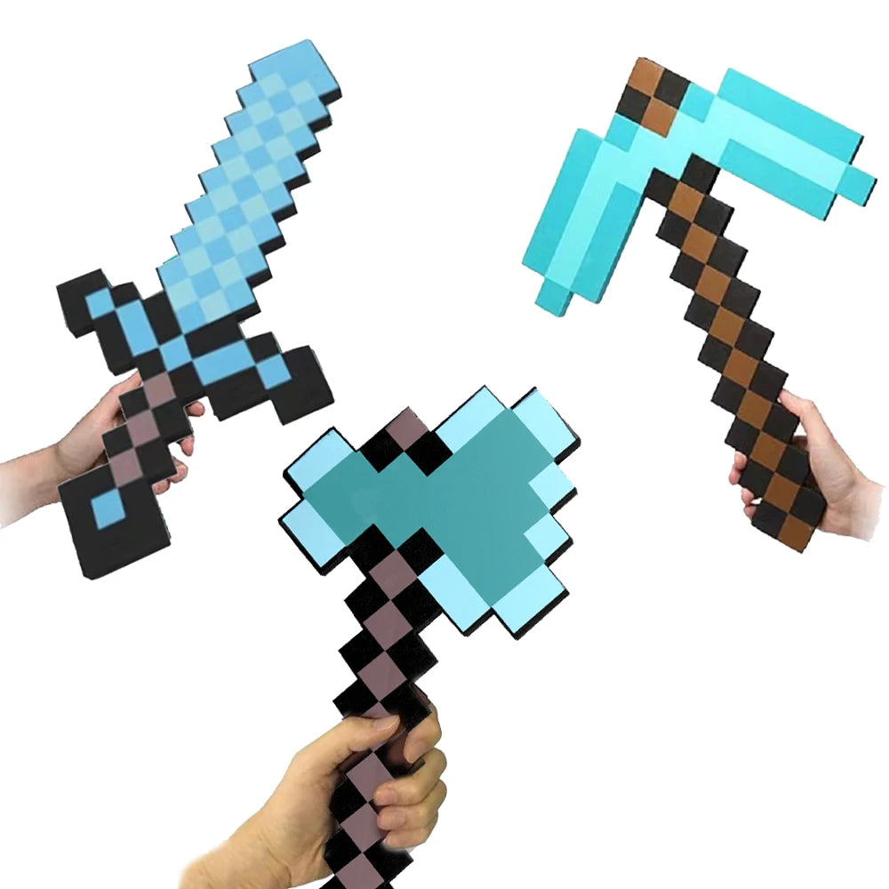 Pixel Art Weapons Kawaii Side