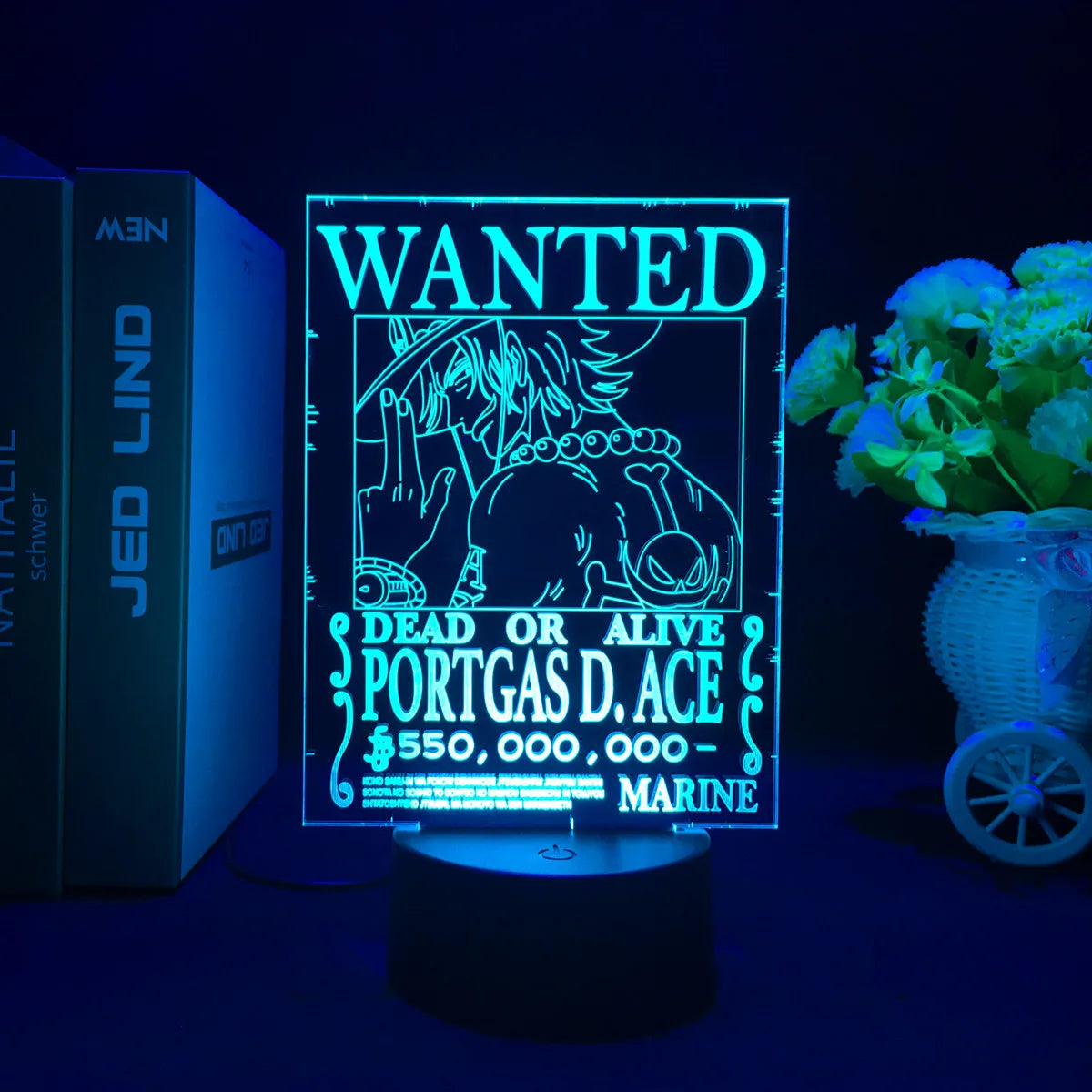 Pirate Wanted Lamp