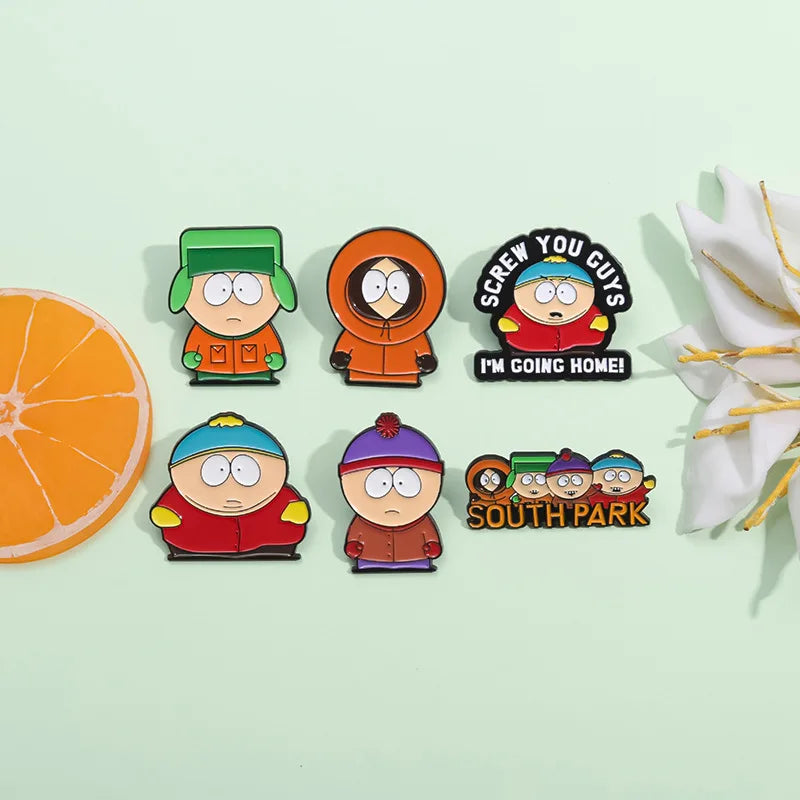 South Park Enamel Pin Kawaii Side