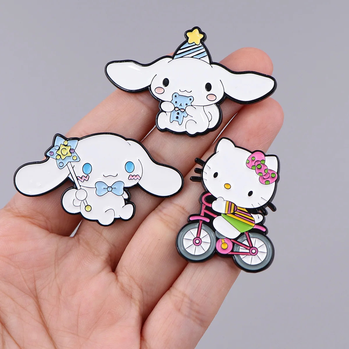 Kawaii Figures Fashion Enamel Pin