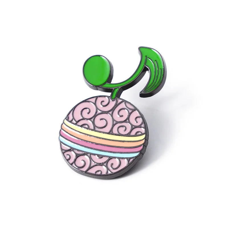 Devil Fruit Special Limited Edition Enamel Pin Kawaii Side