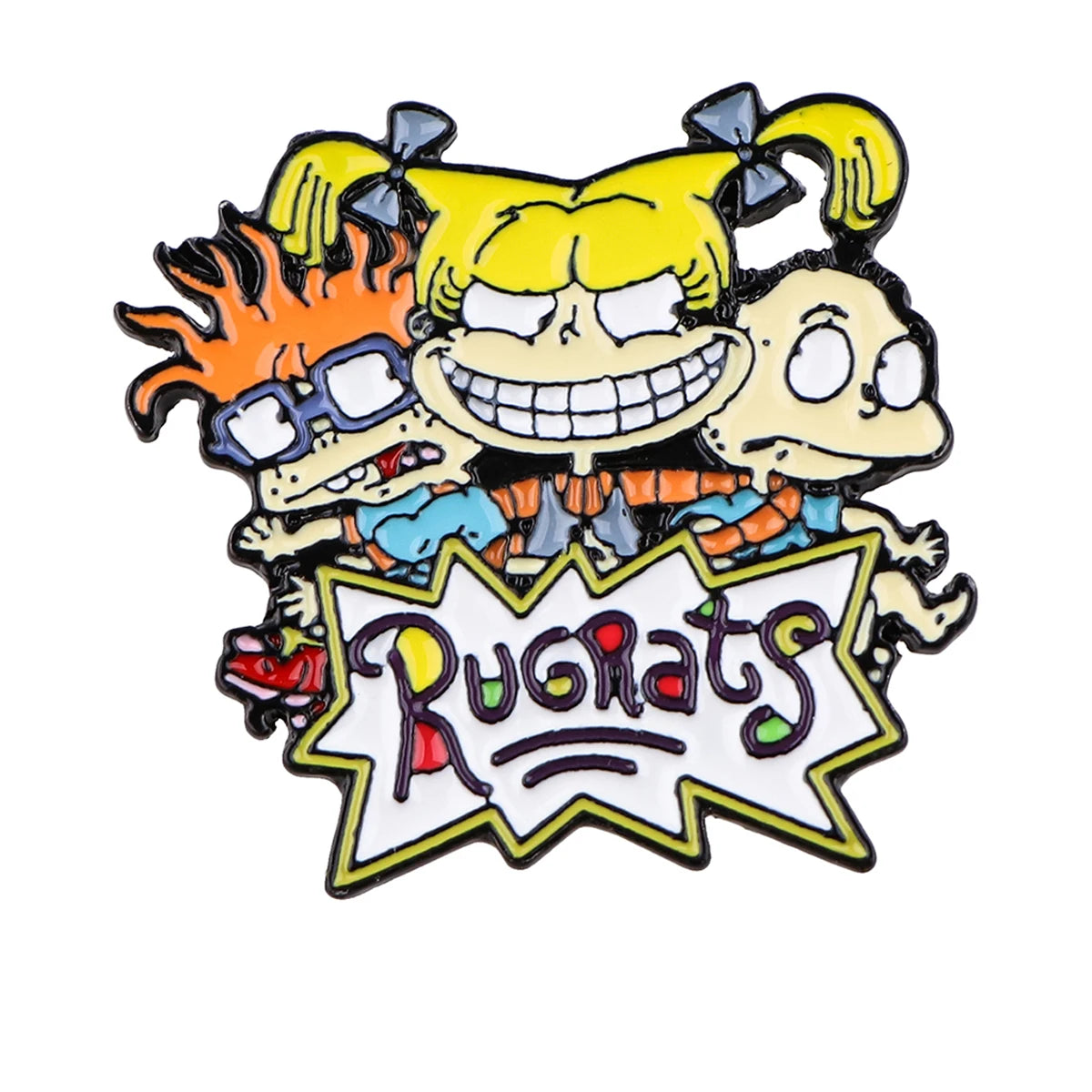 Cartoon Silly Babys Enamel Pin