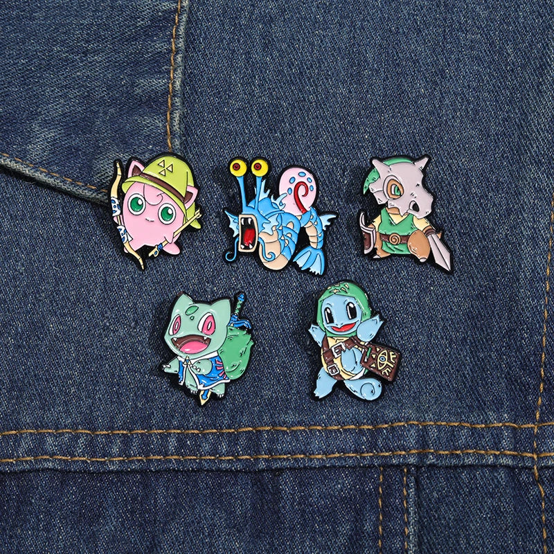 Classic Poke Fusion Enamel Pin