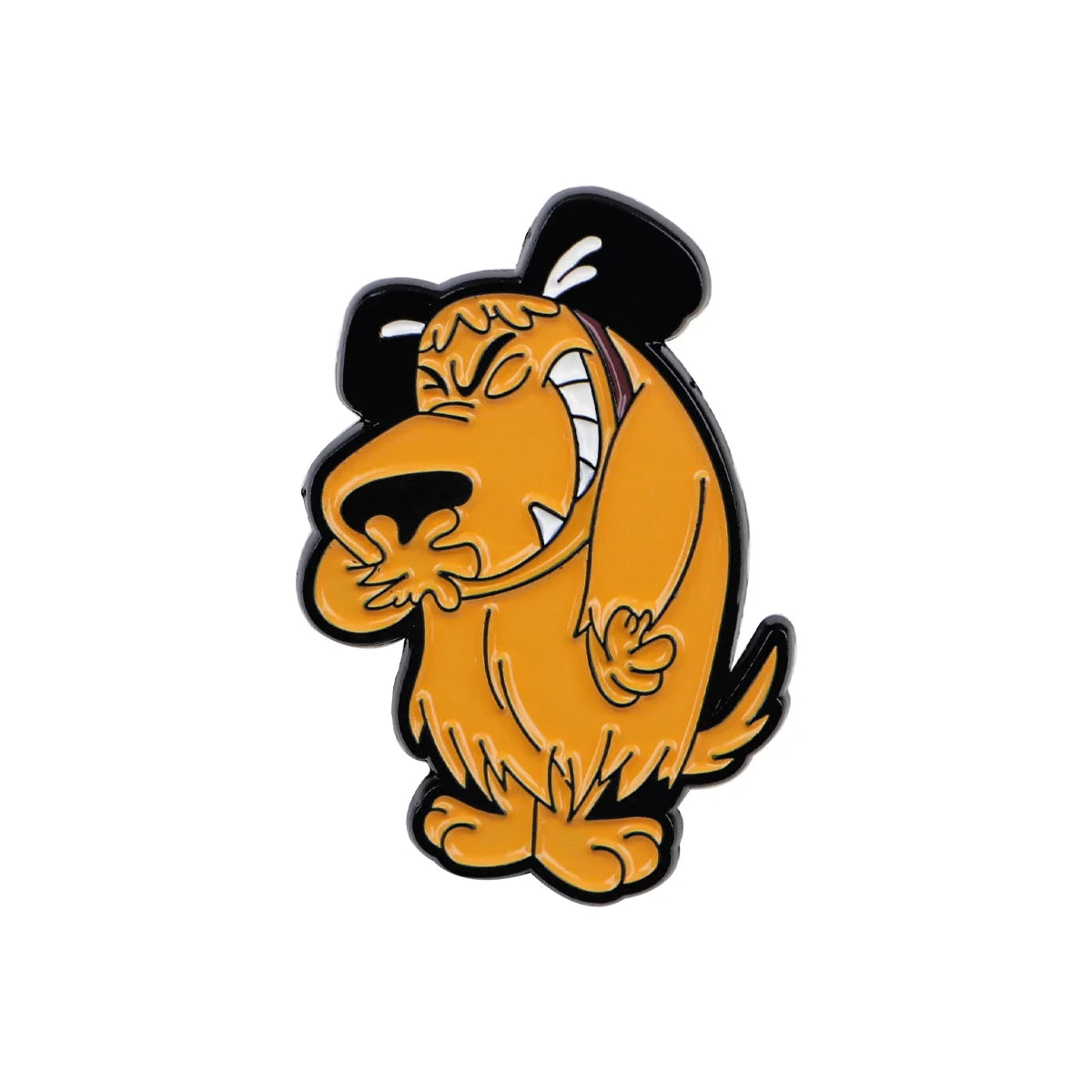 80s Cartoon Racer Dog Enamel Pin