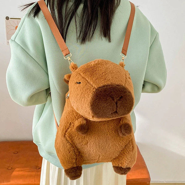 Kawaii Capybara Plushie Bag / 3 Styles