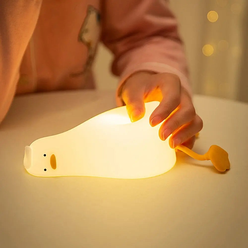 Soft Silicone Duck Lamp - Kawaii Side