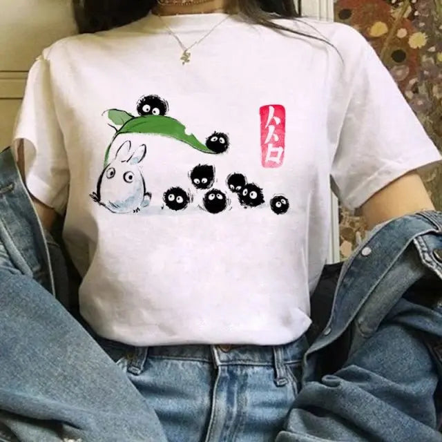 Soot Sprites T-Shirt - Kawaii Side