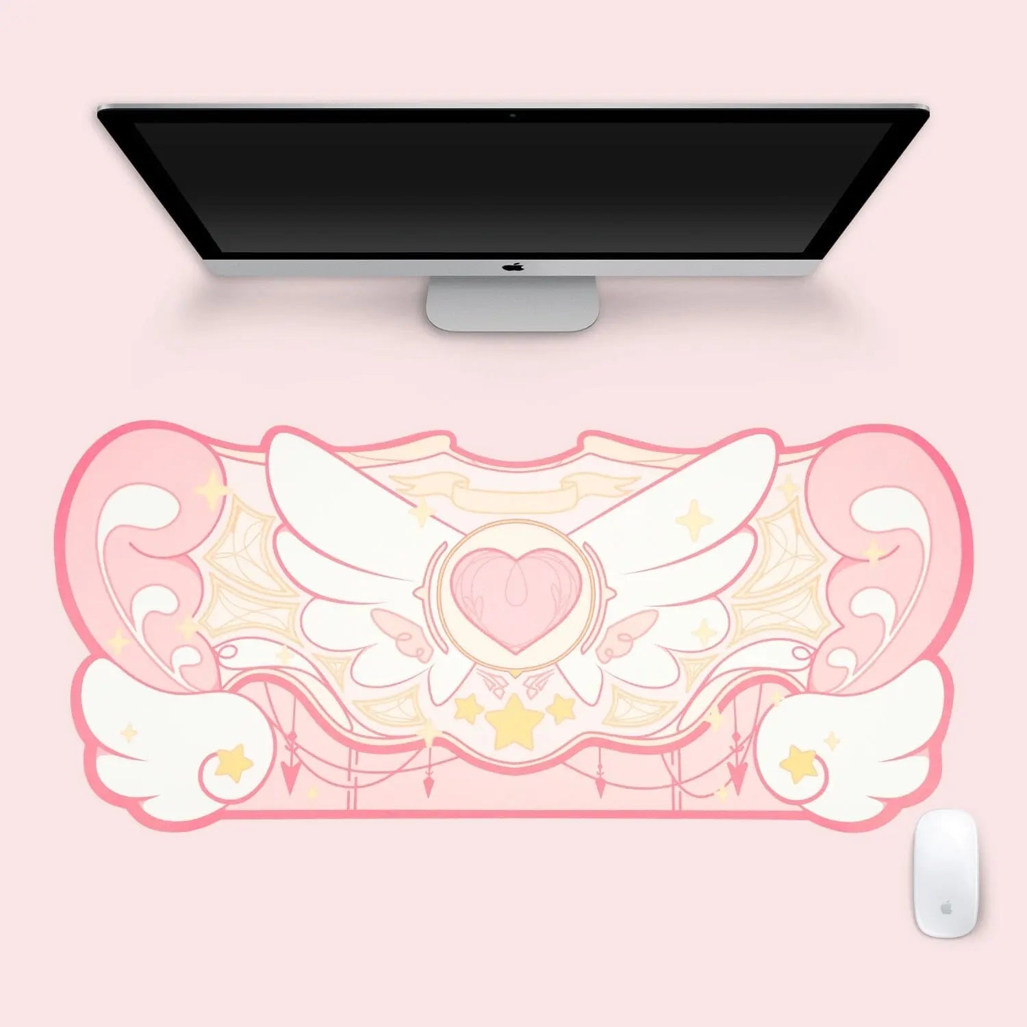 DeskPad Star Wings Impermeável - Kawaii Side