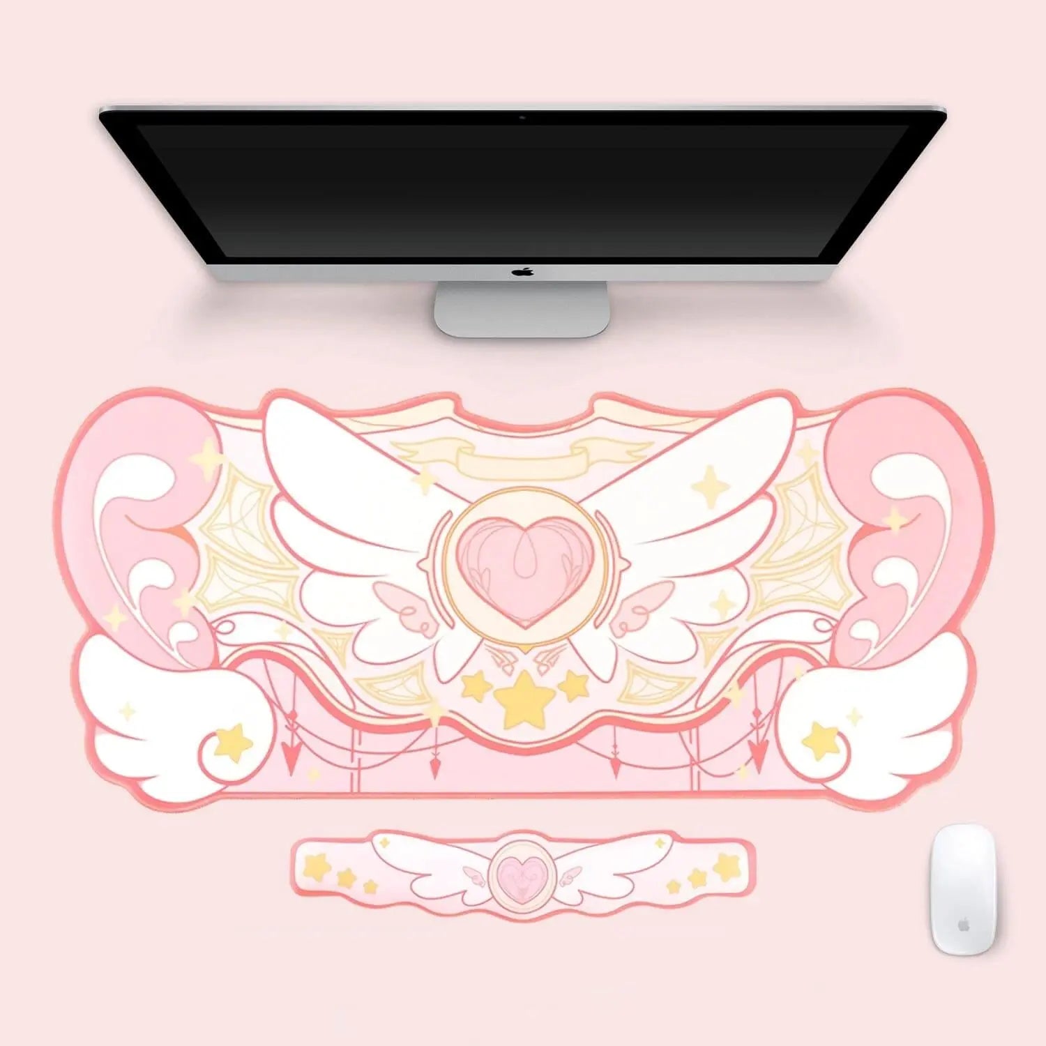 DeskPad Star Wings Impermeável - Kawaii Side