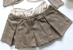 Vintage Plaid Skirt