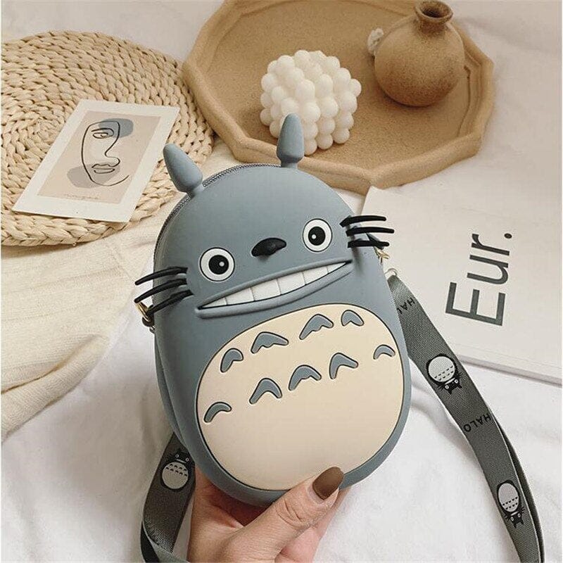 Anime Bags Kawaii Totoro Wallets Women&#39;s Girl Purse Bag Parent-child Lanyard Shoulder/Messenger Bag Street Fashion Handbags Gift 0 GatoGeek 