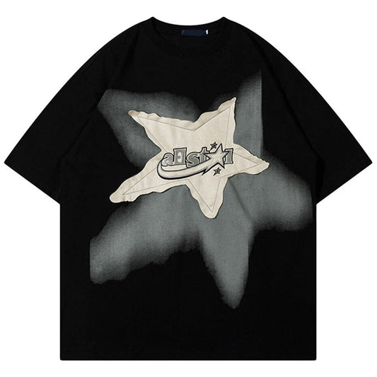 Glowing Star Patch T-shirt