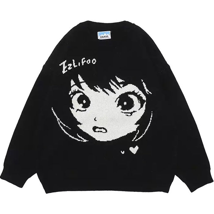 Anime Shock Face Sweatshirt