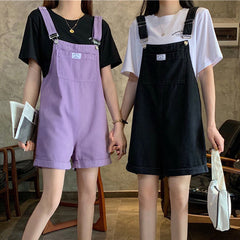 Korean Style Denim Overalls