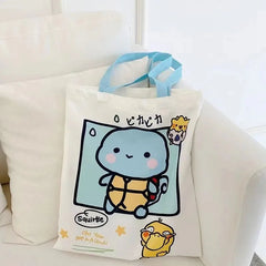 Bolsa Cartoon Grande Bolsas e Mochilas GatoGeek Squirtle 