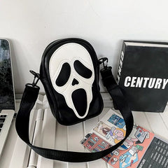 Bolsa Transversal de Halloween Ghost Face Bolsas e Mochilas GatoGeek 